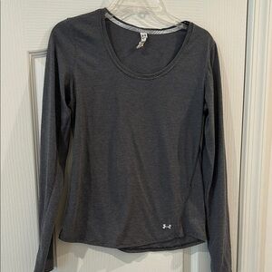 Under Armour Women's Charcoal Long Sleeve Top